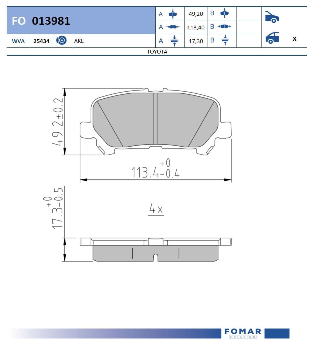 Fomar FO 013981