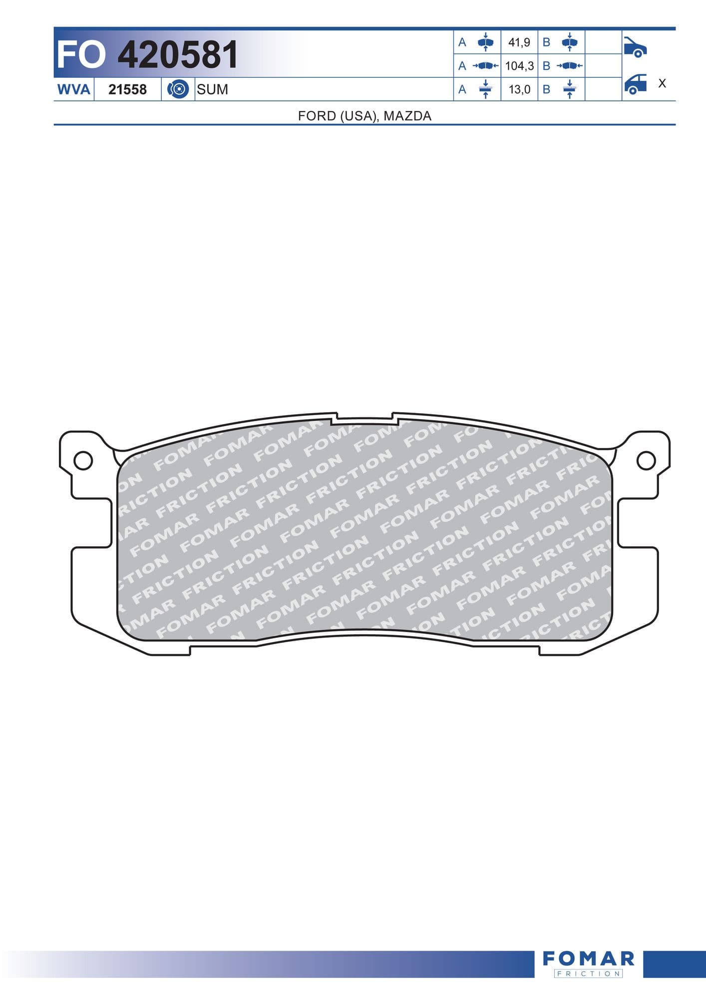 Fomar FO 420581