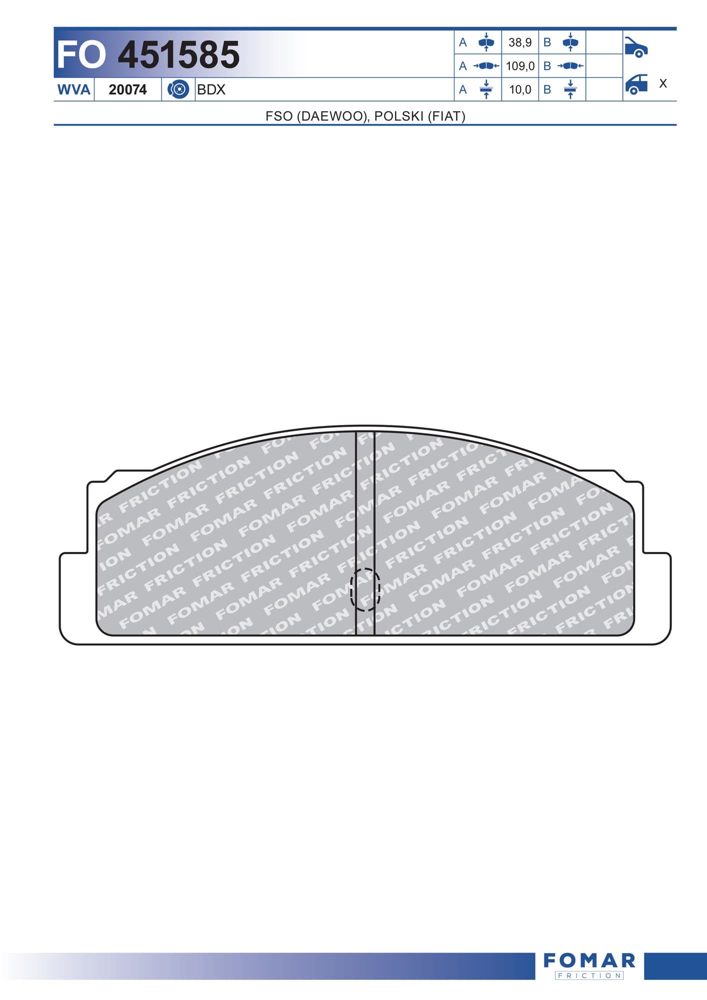 Fomar FO 451585