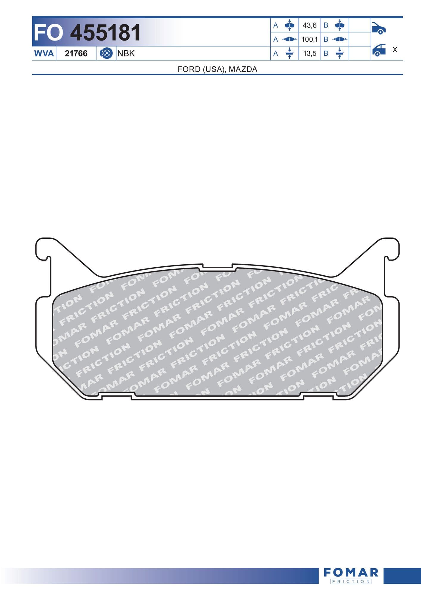 Fomar FO 455181