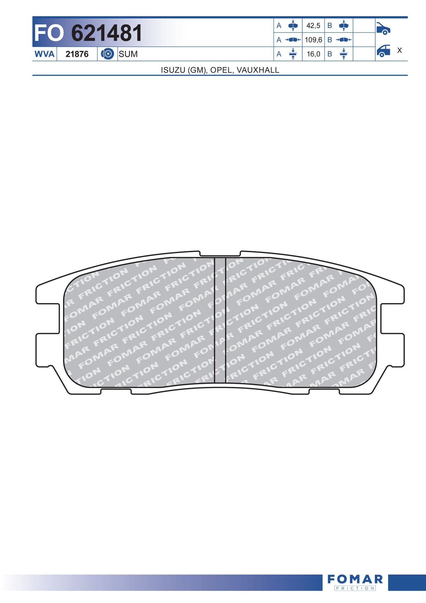 Fomar FO 621481