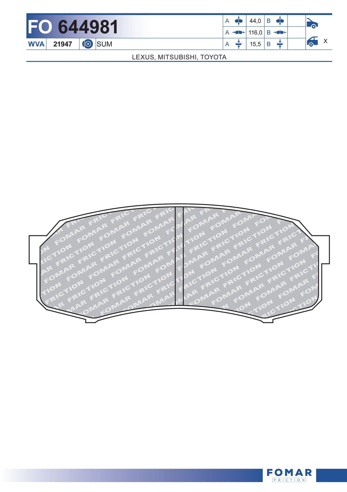 Fomar FO 644981