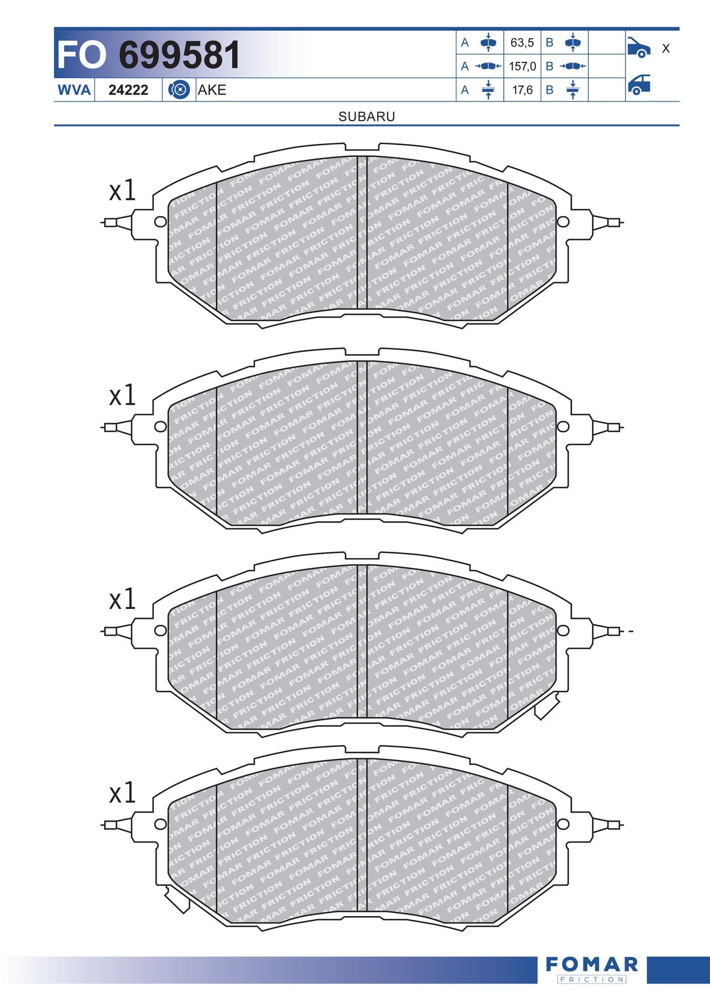 Fomar FO 699581