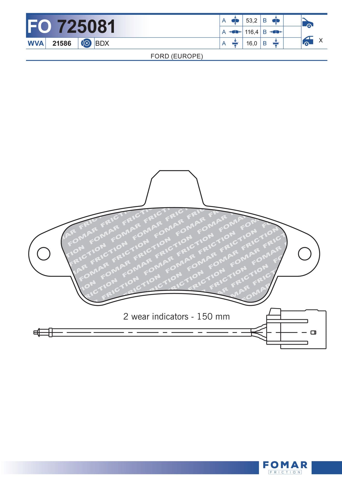 Fomar FO 725081