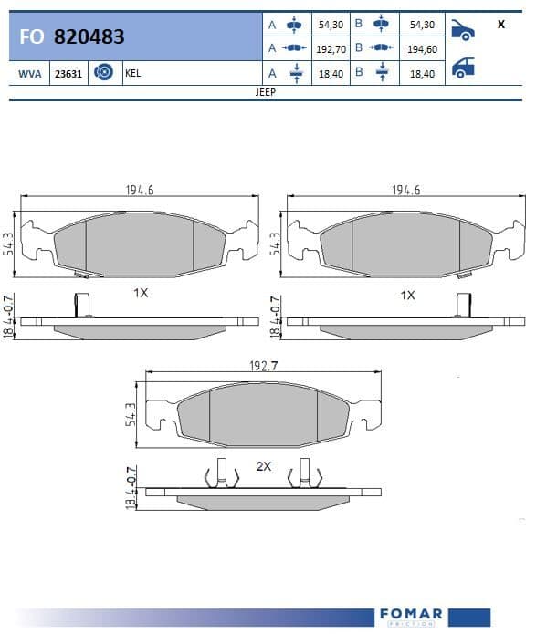 Fomar FO 820483