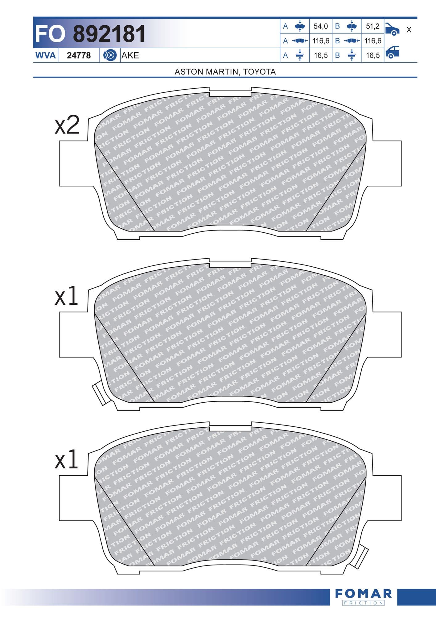 Fomar FO 892181