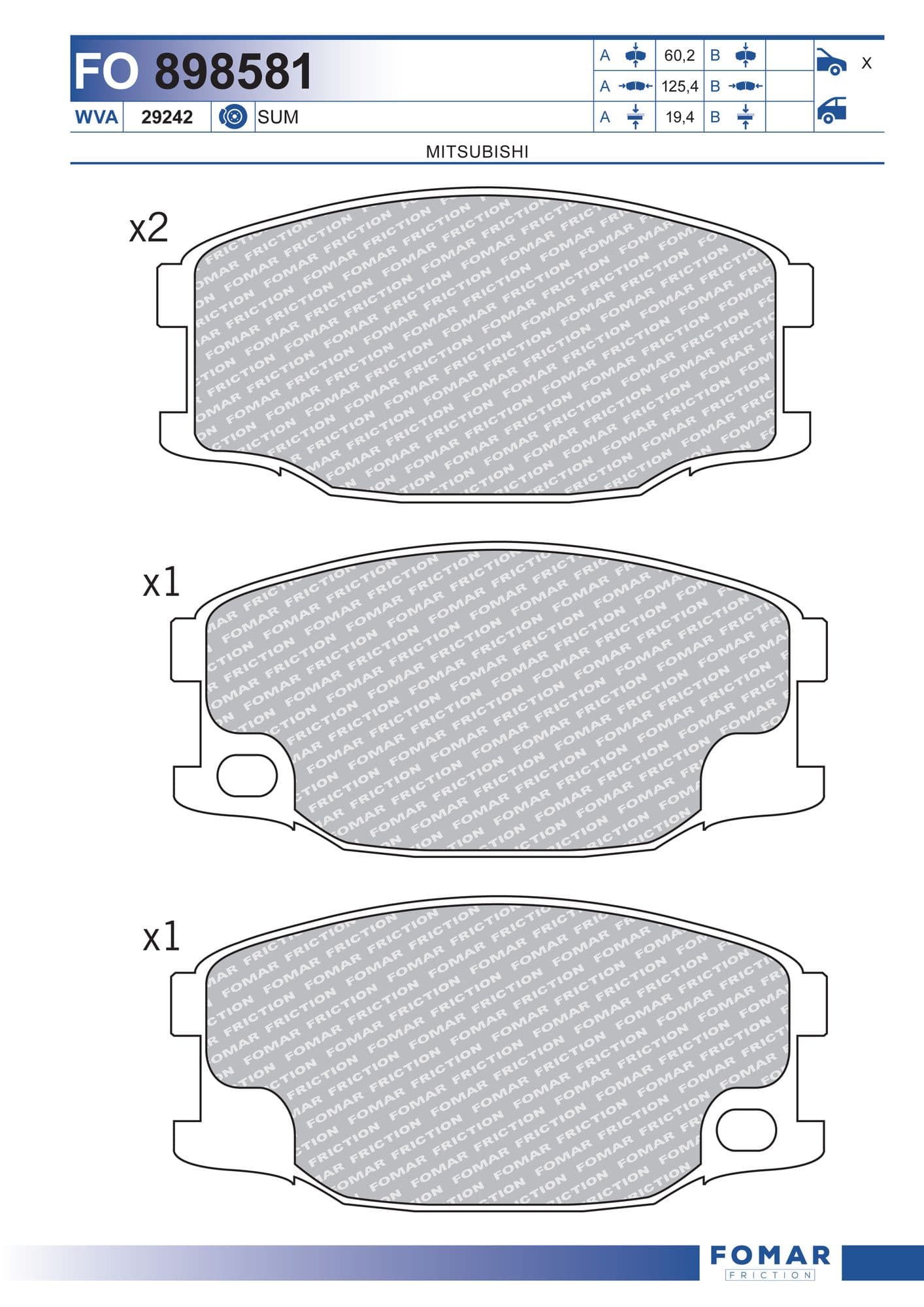Fomar FO 898581