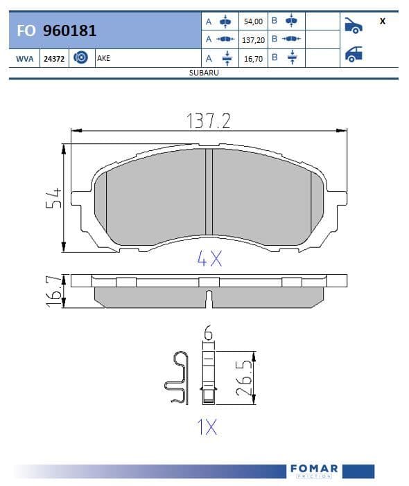 Fomar FO 960181